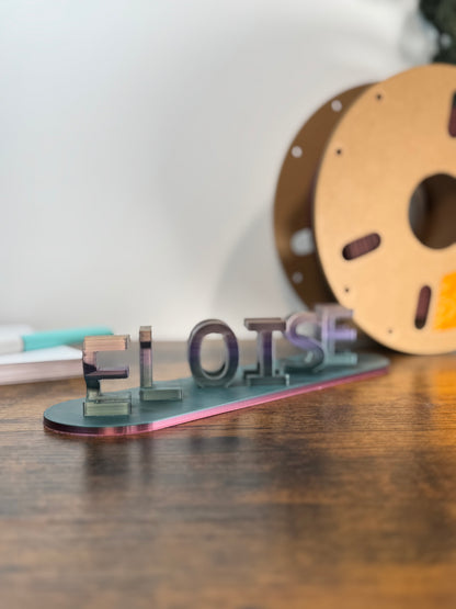 Ambigramme personnalisé – deux noms