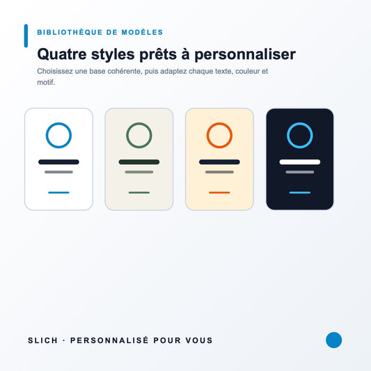 Eco cup personnalisé — quatre styles graphiques disponibles